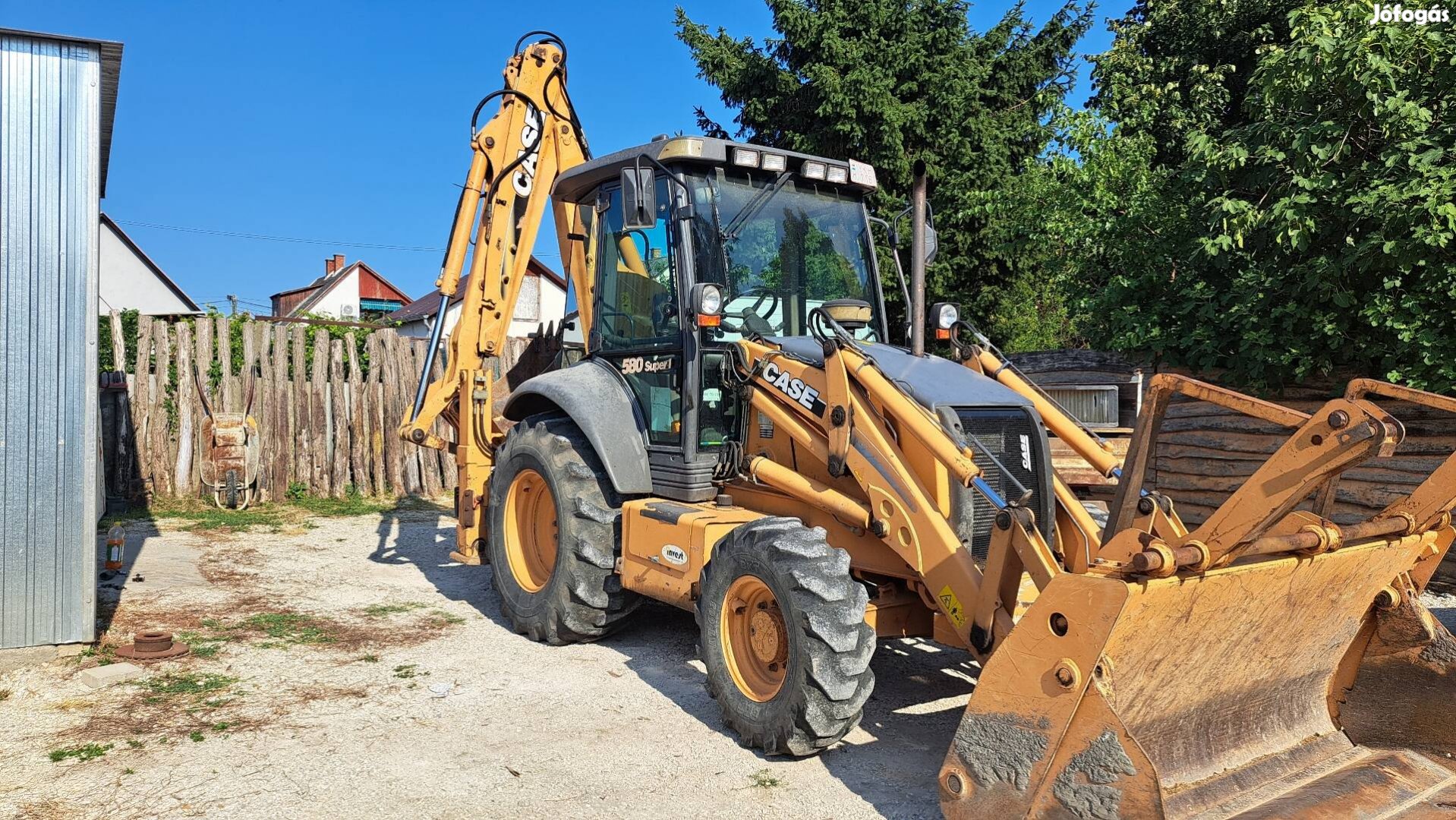 Case 580 SR [ 3cx méret]